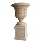 Versailles Urne auf Vase groß