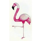 Flamingo stehend auf einem Bein