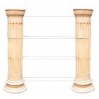 2 Säulen Regal