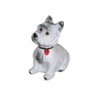 West Highland Terrier mit Halsband