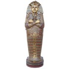 ägyptischer Sarkophag als Weinregal