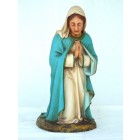 mittelgroße hockende Mutter Maria betend
