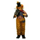 Clown mit stehend mit Geige