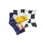 Formel 1 Nase mit Flagge Blau