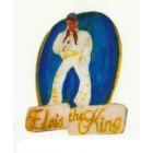 Elvis the Kind als Wandschild