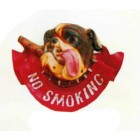 Bulldog No-Smoking Schild