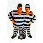 Dick und Doof als Häftlinge zusammen