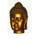 goldener Buddhakopf groß
