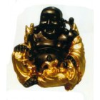 dicker Buddha gold braun