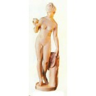 Frauenfigur Eva mit Apfel in der Hand