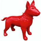 Hund Bullterrier Kampfhund rot