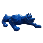 Polygonaler Panther Blau