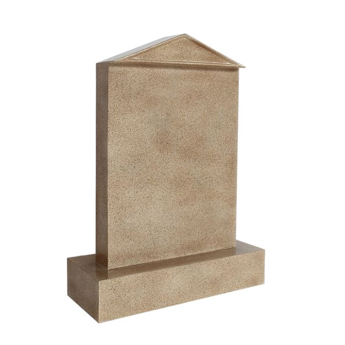 Grabstein mit Sandsteineffekt 1 lebensgroß Dekorationsfigur