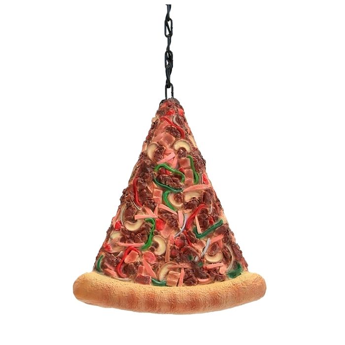 Pizzalampe lebensgroß Beleuchtung