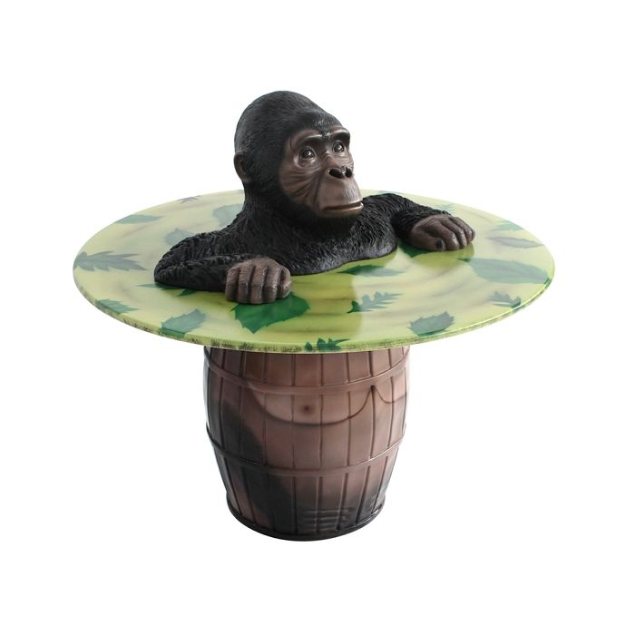 Gorilla Fasstisch lebensgroß Tisch