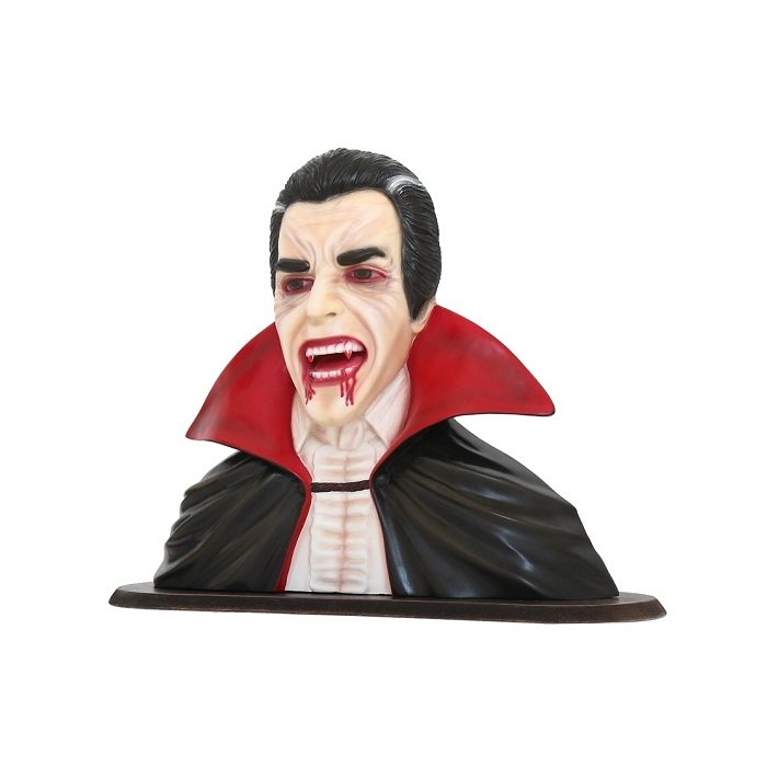 Dracula Büste lebensgroß Dekorationsfigur
