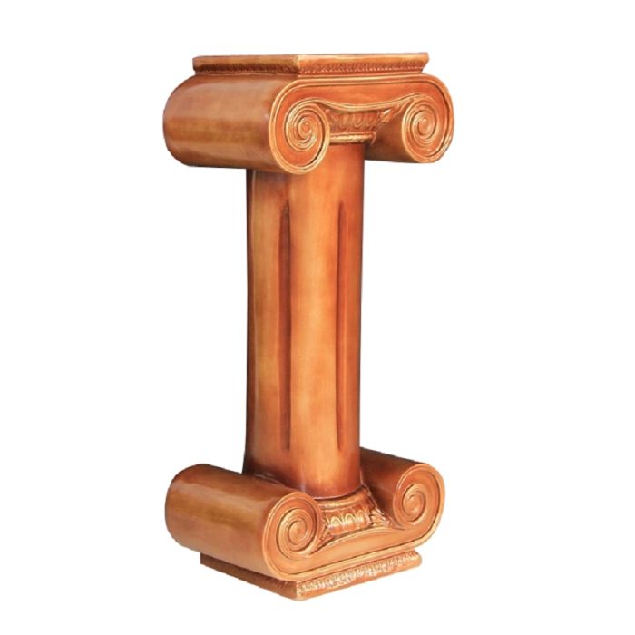 Säule Gold klein lebensgroß Säule