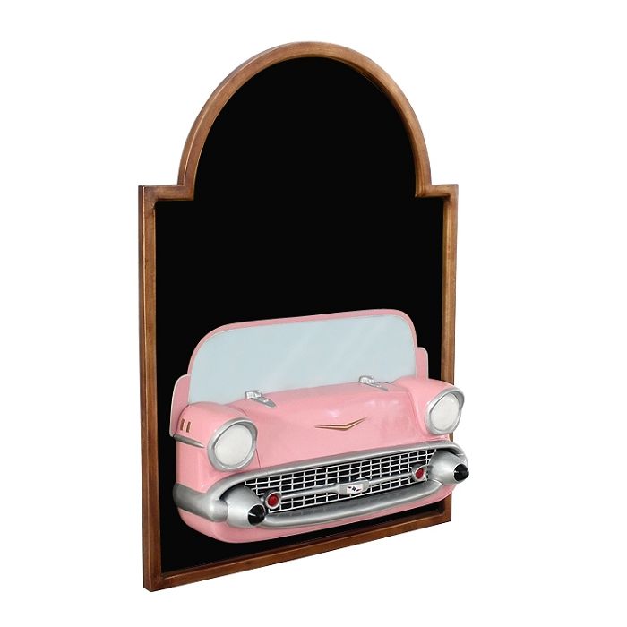Angebotstafel mit Chevy Rosa verkleinert Angebotstafel
