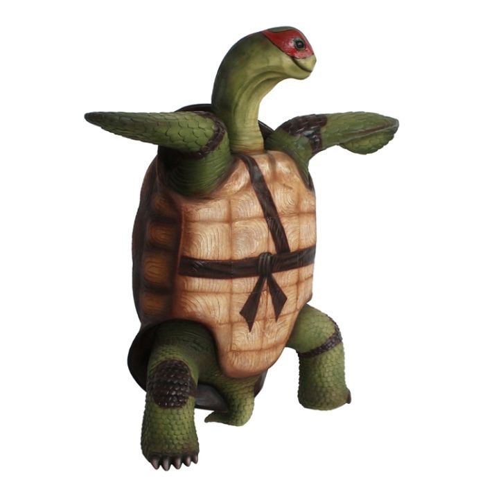 Schildkröte Ninja lebensgroß Dekorationsfigur