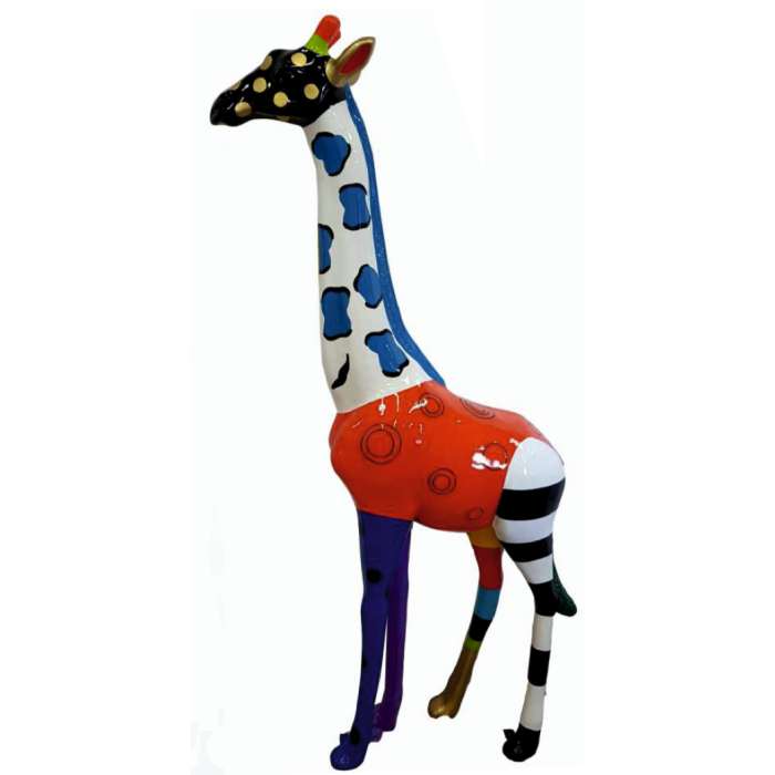 Giraffe Chamäleon lebensgroß Deko- & Werbefigur