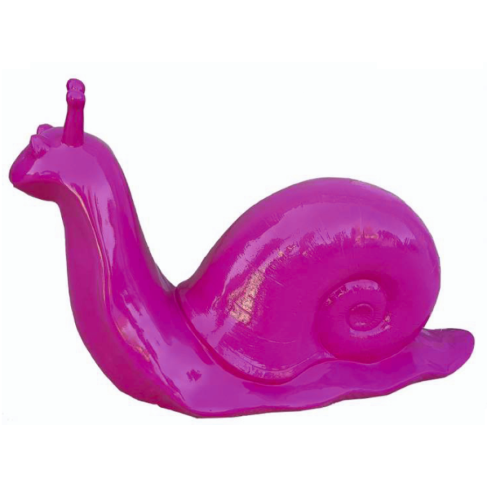 Schnecke pink übergroß XXL Deko- & Werbefigur