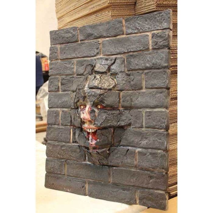SCARY FACE für Wand lebensgroß