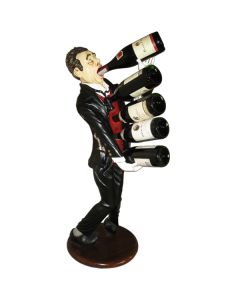 betrunkener Sommelier verkleinert