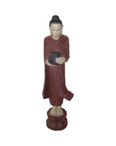 Buddhistischer Mönch verkleinert