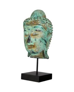 Buddhakopf auf Base verkleinert