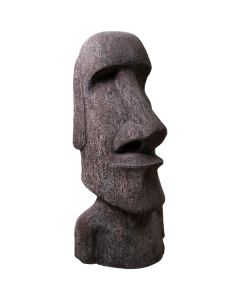 Osterinsel Moai lebensgroß