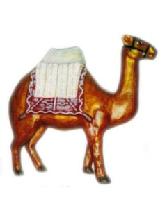 kleines Kamel mit Sitz verkleinert