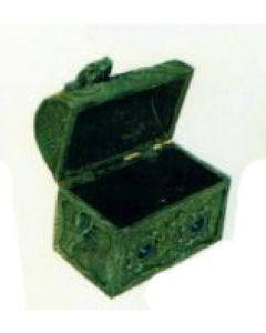 Schatzkiste mit Drachenkopf verkleinert