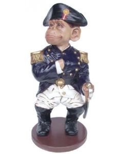 Napoleon Affe lebensgroß