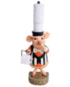 Toilettenschwein lebensgroß