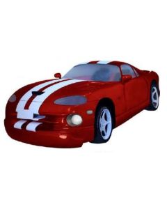 Viper in rot für Wandmontage verkleinert