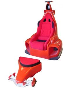 Formel-1 Sessel-Hocker Set lebensgroß