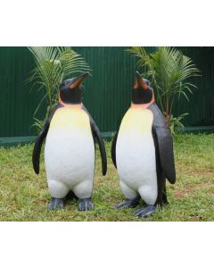 Pinguine paar lebensgroß