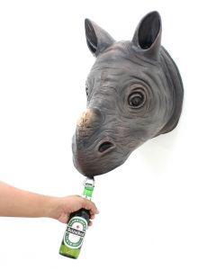 BabyEinhornkopf Flaschenöffner lebensgroß