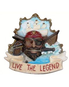Live the Legend Schild verkleinert