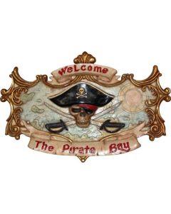 The Pirate Bay Schild verkleinert