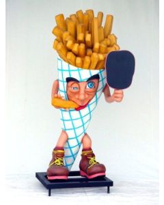 Pommes - Tüte groß übergroß XXL