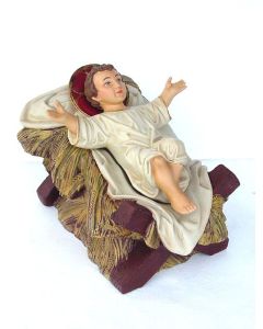 Jesuskind auf Strohlager verkleinert