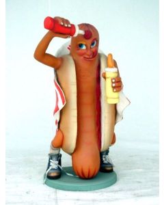 Hot -  Dogmännchen Typ Amerika vergrößert