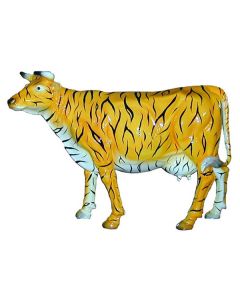 Tigerkuh lebensgroß