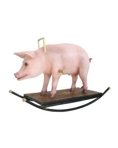 Schwein Schaukel lebensgroß