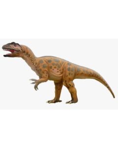 Fleischfressender Dinosaurier lebensgroß