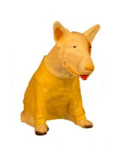 Bullterrier Kampfhund lebensgroß