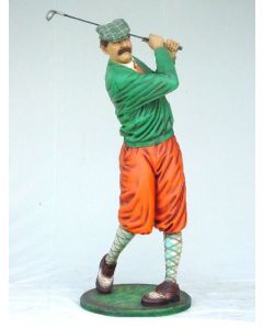Golfer klassisch lebensgroß