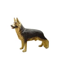 Schäferhund stehend lebensgroß