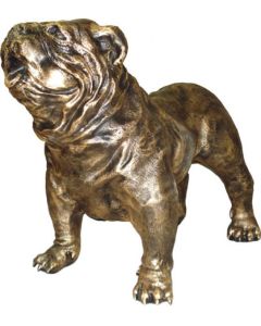 Golden Bulldog lebensgroß